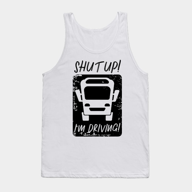 Bus bus driver school bus autobus Tank Top by Johnny_Sk3tch